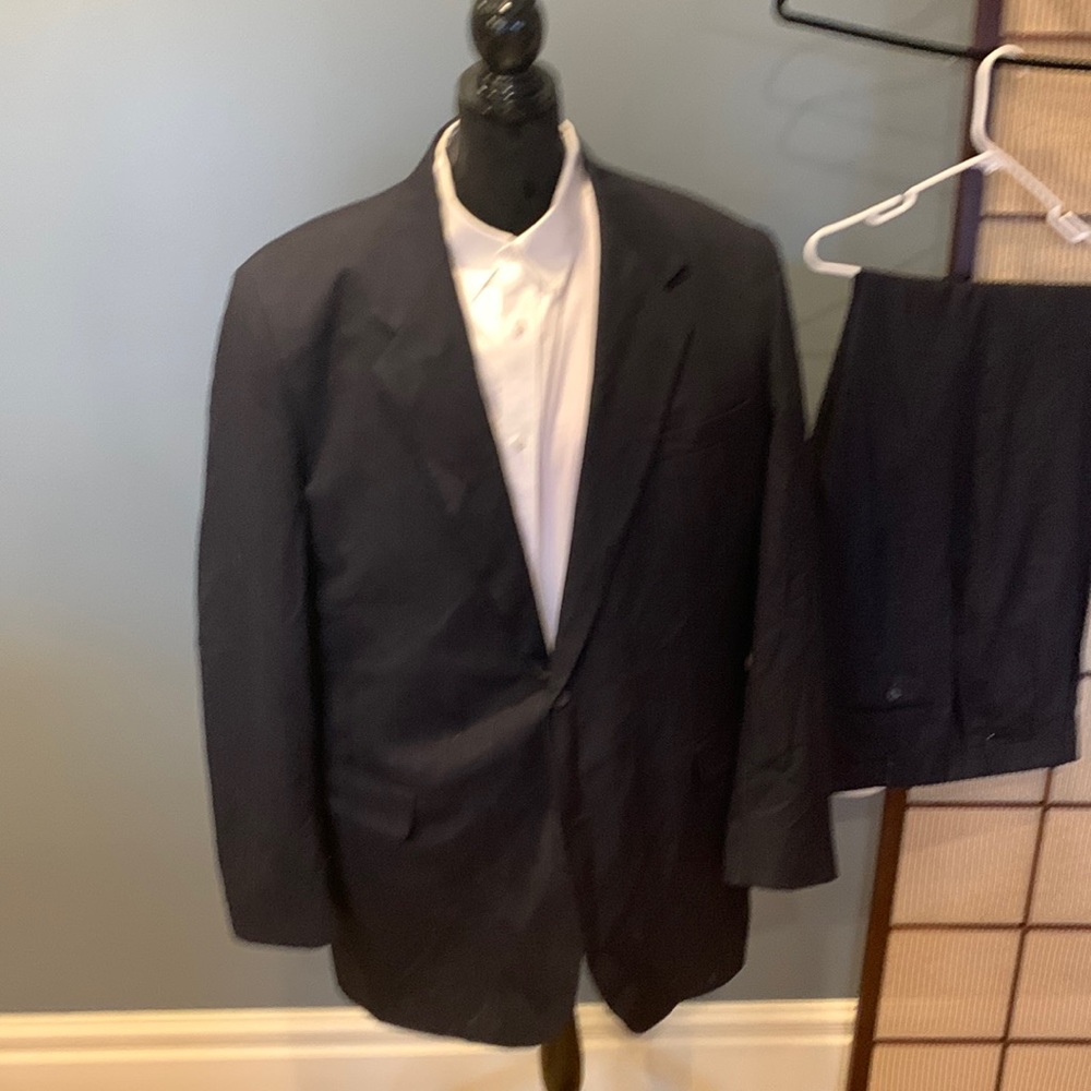 Classic Blue Pinstripe in good condition.